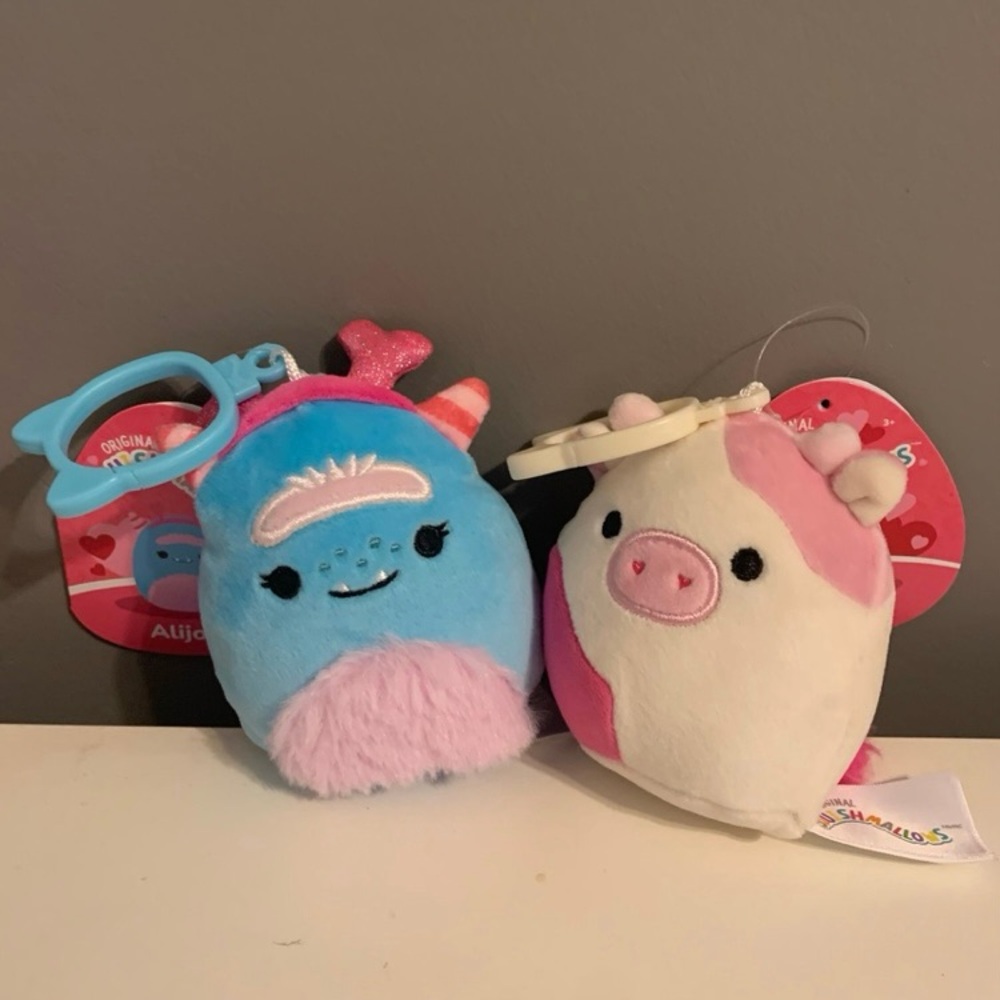 Squishmallows 3.5 inch Keychains set